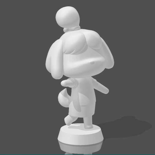 Tier Kreuzung Isabelle 3D print model - Mito3D