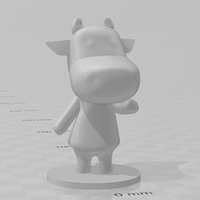 animal cruce vaca nintendo empanada norma juego cambiar figura 3d print model - Mito3D