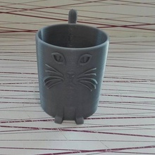 animal tasses gadget pierre cat mug la naissance chien les de coupe 3d print model - Mito3D