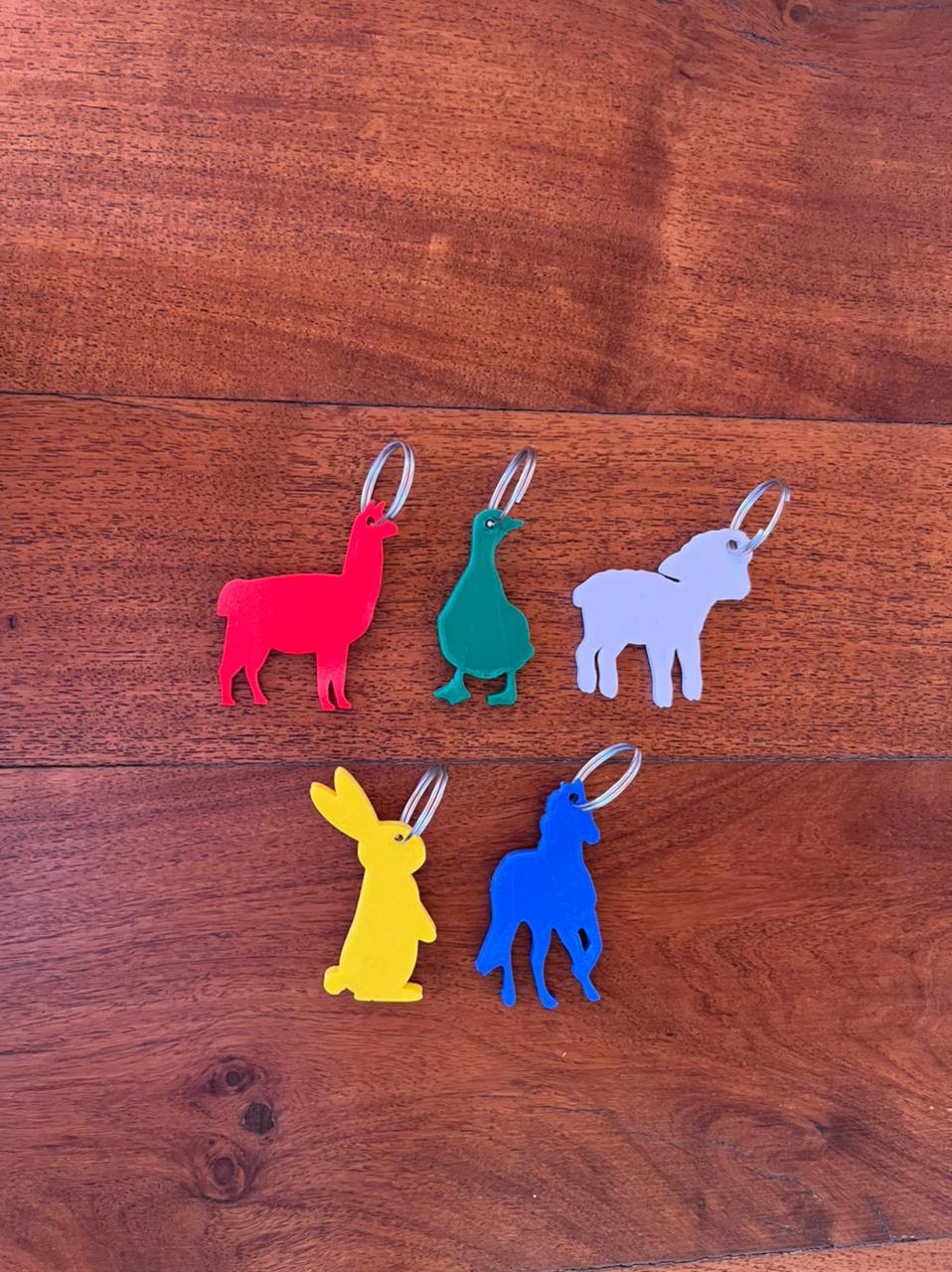 animal keychain toy 3D print model - Mito3D