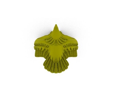 animal anel baaz Tubarão oceano vida cabeça martelo embaixo agua mar fofa joalheria arte 3d print model - Mito3D