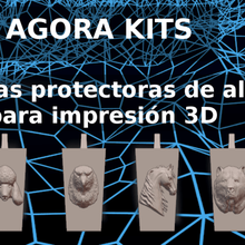 animalites kit de la mode agorakits l'alcool gélifié 3d print model - Mito3D