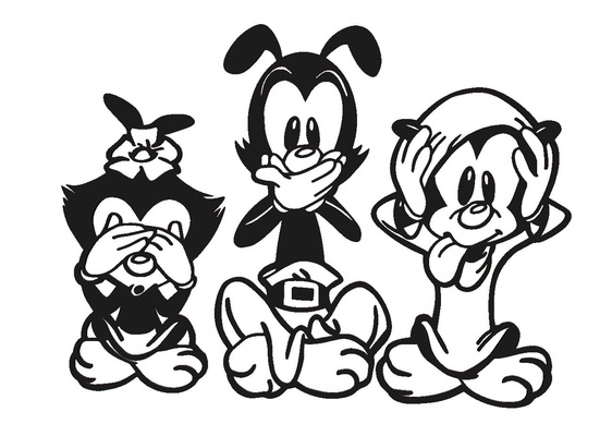 animaniacs parlare sentire male 3d print model - Mito3D