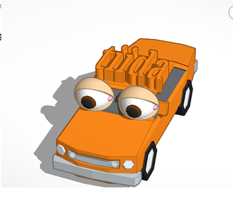 animated car auto tiida cars 3d print model - Mito3D