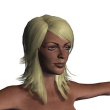 animasyonlu çıplak kadın hileli 3 boyutlu oyun karakter Kadın bıçaklı silah insanlar pbr vücut gerçek dışı iskelet Bedava indir güzellik güzel kız delikanlı zarif genç 3d print model - Mito3D