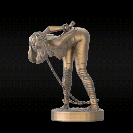 anime15v2 figure art sculpture statue femme homme fille Humain figurines miniature déco imprimable marbre miniatures 3D print model - Mito3D