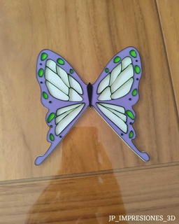 anime borboleta 3d print model - Mito3D