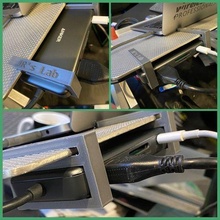 Anker Kabel Management Clip USB Adapter Organisation 3d print model - Mito3D