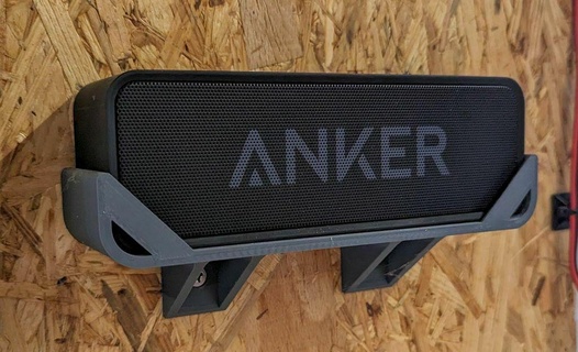 anker soundcore soporte doble montar audio sonido 3d print model - Mito3D