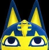 ankha ears two versions cosplay ankha ears furry prop  3d print model - Mito3D