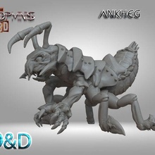 ankheg d 3d print model - Mito3D