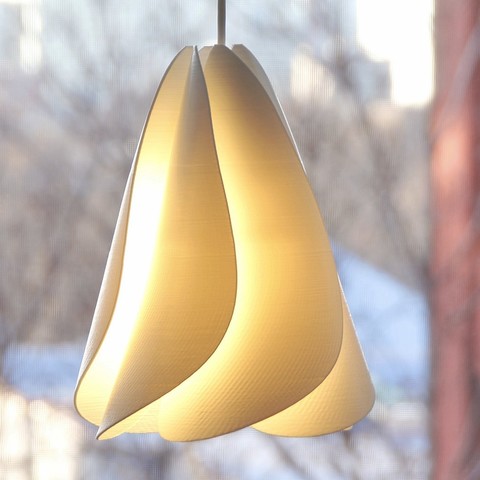 anna flower light home lighting gcreate hanging design household gmax 3D print model - Mito3D