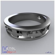 anneau 1er ao t ver 20 jewelry rings ring bijoux bague 3d print model - Mito3D