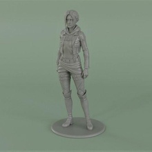 Annie leonhardt Shingeki Kyojin Sanat anime levi Ackerman saldırı titan şekil diyorama reçine sla esnek heykel Yazdır model eren aot 3d print model - Mito3D