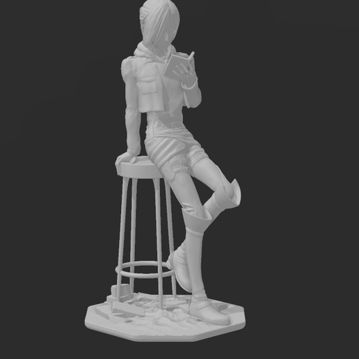 annie leonhart - attack titan shingeki kyojin 3D print model - Mito3D