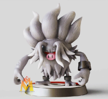 aniquilar ventilador arte pok seg estatueta pokemon jogos mankey primeape evolução Admirador Pokémon Nintendo 3d anime 3d print model - Mito3D