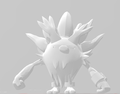 annihilape pokemon 3d print model - Mito3D