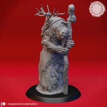 annis hag - tabletop miniature game beast creature dnd fantasy gaming monster pathfinder ttrpg warhammer witch toy 3d print model - Mito3D