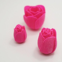 anniversaire roses la maison fleur rosier valentin 3d print model - Mito3D