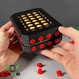 Can sıkıcı kart konteyner hediye Kutu oyuncak sinir etmek 3d print model - Mito3D