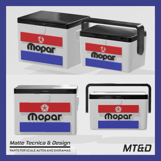 another 2 models mopar ice box vintage cooler scale autos dioramas chest 1 24 25 tamiya revell model diecast diorama 3d print model - Mito3D