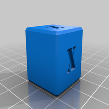 another calibration cube tool 3d printing tests 3d print model - Mito3D