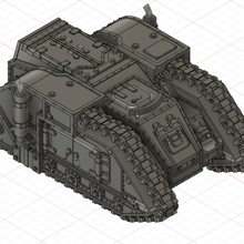 another spacewarrior transport vehicle old game wh40k warhammer sci-fi military boardgame proxy figure games toys 3d print model - Mito3D