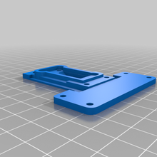 ansmann mad rat rear chassis plate game vehicles 3d print model - Mito3D