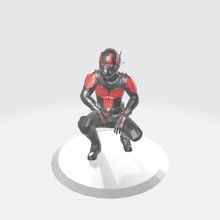 ant man aksiyon şekil oyun hayret karınca adam küçük büyük dev çizgi roman dönüşüm güç kahramanlar heykelcik Yenilmezler 3d print model - Mito3D