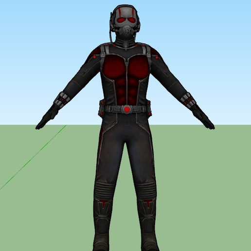 ant-man-Figur tool ant ant-man man 2 antman Mann 3d-drucken 3D print model - Mito3D