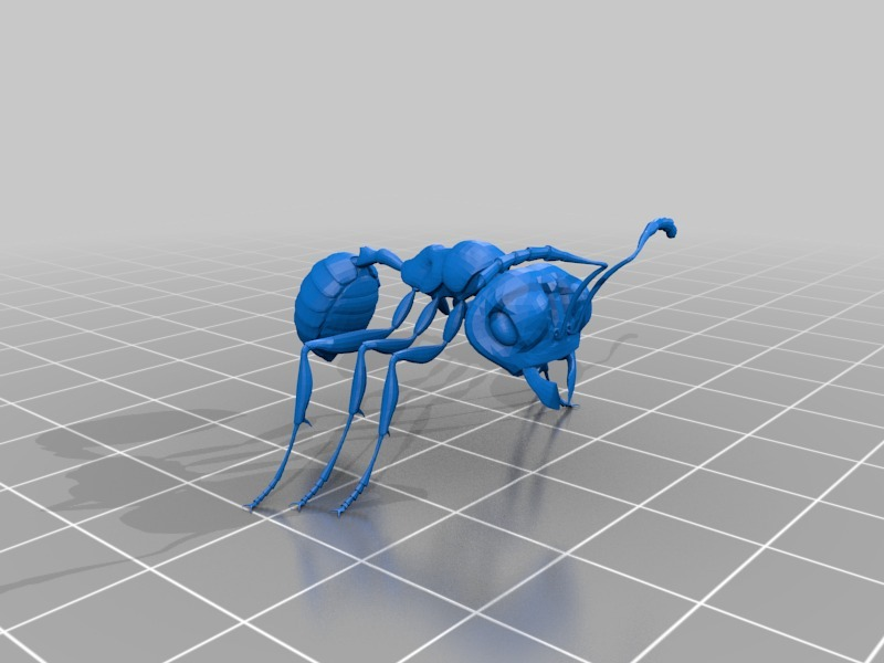 hormiga 3d impresión 3D print model - Mito3D