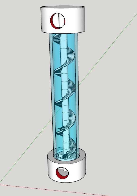 ameise bauernhof leiter ameisen ameisenhaufen 3D print model - Mito3D