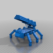 ant-Rakete-Rakete-Unterstützung 6-beinigen walker 28mm wargamming Spiel Warhammer 40k mech science-fiction scifi star wars warhammer 40000 Spiele 3d print model - Mito3D