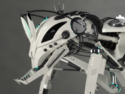 ant robot killer created partsolutions Game model robots action figure figures 3d print model - Mito3D