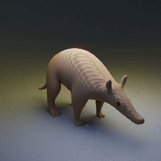 anteater animal animals toy miniature sculpt 3d print model - Mito3D