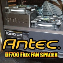 antec df700 flux fan spacer gadget 120mm mount pc mods 3d print model - Mito3D