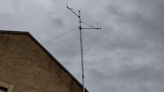 antenna mast cap 41mm flanged post amateur radio ham mounting rigging shackle 3d print model - Mito3D