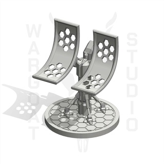 antenna objective antenna infinity infinitythegame objective wargaming scenery 28mm terrain  3d print model - Mito3D