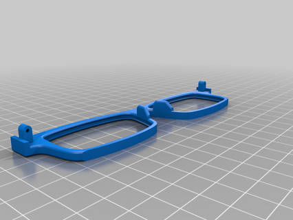 óculos 3d impressão 3d print model - Mito3D