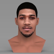anthony joshua bust ready full color 3d printing art athlete wilder mayweather mcgregor ruiz muhammad ali heavy weight boxing boxer celebrity mike tyson 3d print model - Mito3D
