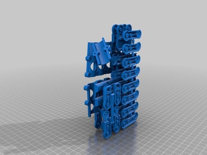 anthromod mk11 hand robotic shapeways robotics 3d print model - Mito3D