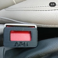 anti-alarm-Schnalle-Gurt verschiedene Schnalle Auto Sicherheitsgurt anlegen ford bei den anderen Marken alarm Gurtschloss 3d print model - Mito3D