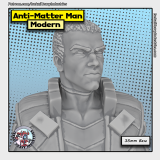 anti matter homme merveille crise protocole vengeurs bleu 3d print model - Mito3D