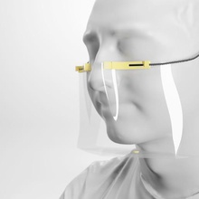 anti-spray mask covid 19 tool transparent visor covid19 3d print model - Mito3D