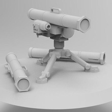 anti tank geführt Rakete Cadian hwt warhammer40k Kriegshammer 40k Miniaturen Kriegsspiel Kaiserliche bewachen 28mm astra Militarum 3d print model - Mito3D