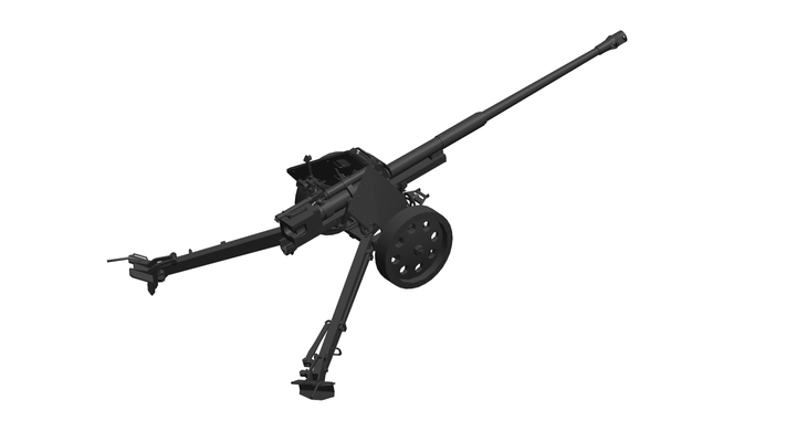 anti tank gewehr spiel scharfschütze maschine pistole fohlen militär steinschloss armee ar vr automatisch waffe metaverse gatling 3d print model - Mito3D