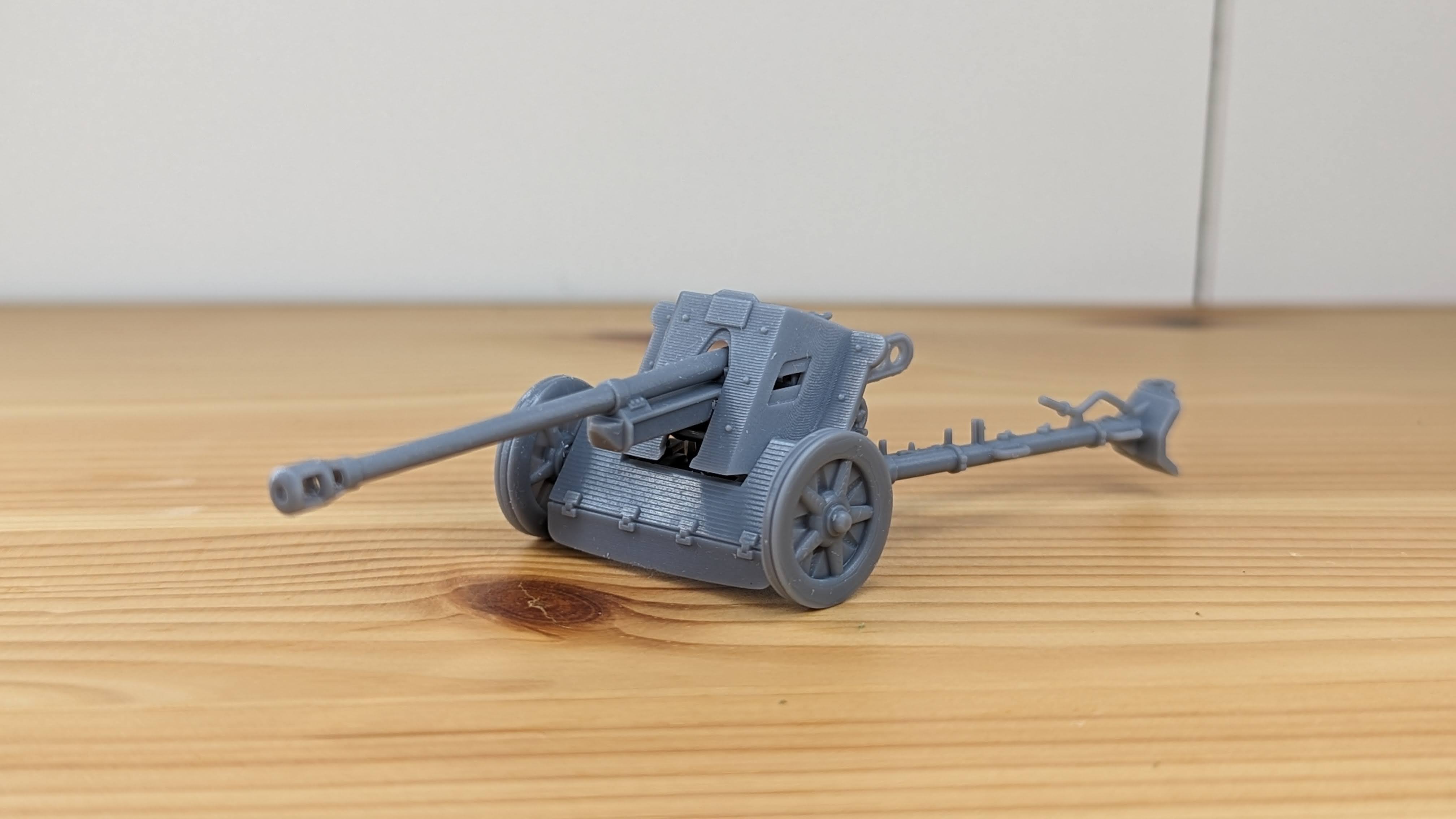 anti tank Gewehr 5cm pak 38 Deutschland ww2 3D print model - Mito3D