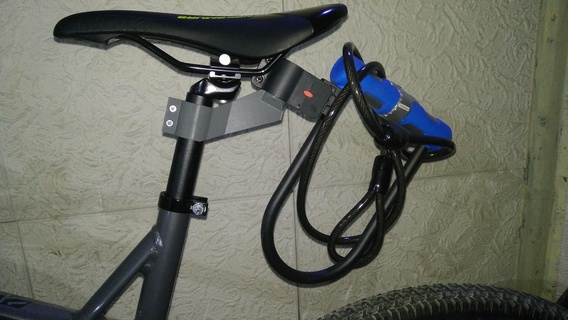 anti-theft extension bracket Tools bike bicycle tools 3d print model - Mito3D