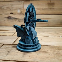 anti-vehicle tower game starwars tabletop turret 3d print model - Mito3D