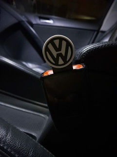 anti alarm car seat belt buckle clip antialarm safety volkswagen vw 3d print model - Mito3D
